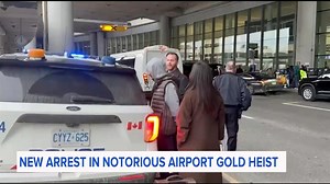 ARREST IN NOTORIOUS AIRPORT GOLD HEIST: ABC’s Hanna Battah reports the suspect on the run for years returned to the crime scene. | World News Now