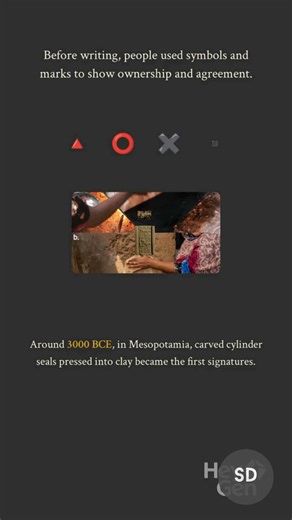 Why Humans Started Signing Documents