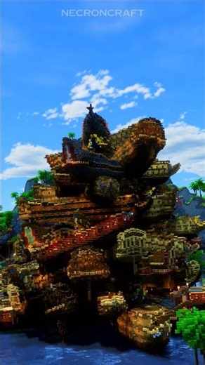 A pirates life for me | Minecraft Timelapse #minecraft #minecraftbuilding #minecraftbuild #pirates