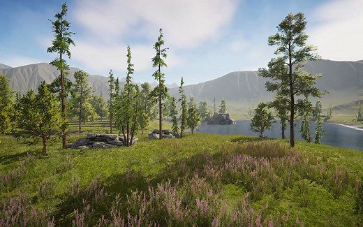 Unity Terrain - URP演示场景（附下载地址）