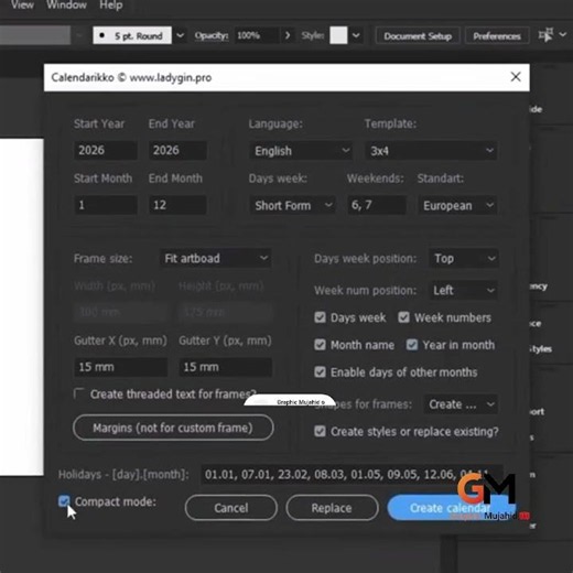 Make Full Calendar in 1 Click 📅⚡ | No Hard Work! Calendar Ready Instantly 🚀