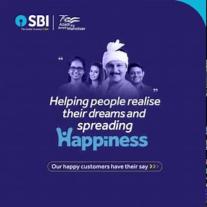 142K views · 444 reactions | Home is where happiness is! SBI has provided home loans with enticing offerings. Here's what one of the Happy Customers has to say. #SBI #HomeLoan #AmritMahotsav #StateBankOfHappiness | State Bank of India | Facebook