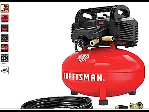 Craftsman CMEC6150 Pancake Air Compressor Test