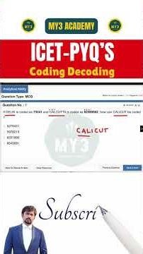 Coding-Decoding Trick 😳🔥 | Solve in 5 Sec