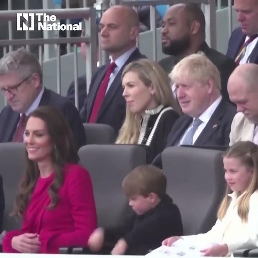 Watch Prince Louis having the time of his life during the jubilee celebrations