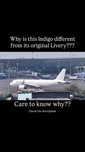 AvgeekNation on Instagram: "Why indigo is painted purely white and not in its original livery?? 1)Aircraft is newly delivered 2)Lease transition / short-term lease 3)Cost control (core IndiGo philosophy) 4)Operational urgency 5)Still legally identifiable In such cases, airlines operate them in all-white (primer or interim) livery with minimal branding. It’s perfectly legal and common. #indigo #6eindigo #aviation #avgeek"