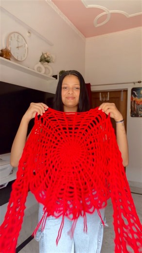 🕷️Not your average top.A handmade spider web crochet piece.