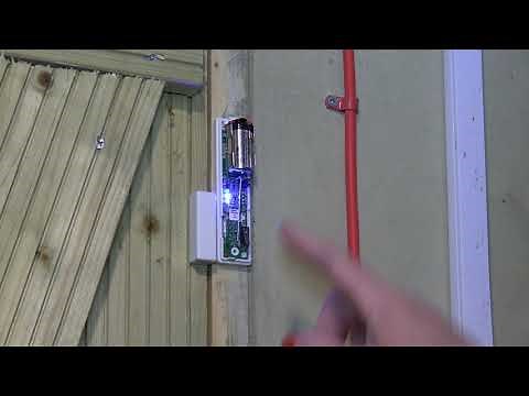 How to change the battery in a Pyronix Enforcer door contact.