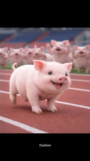 This Pig Is RUNNING Like Crazy 🐷💨 | AI Animal Race