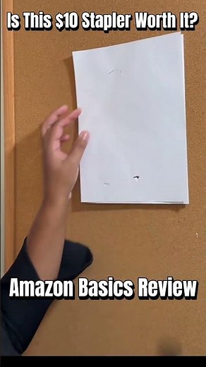 Amazon Basics Stapler — Worth It? 👀 #Shorts #amazonfinds