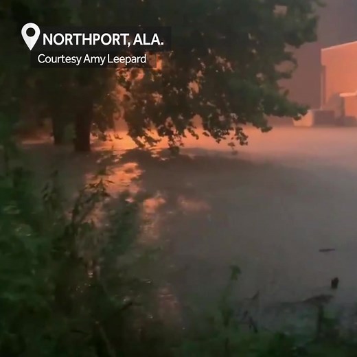 Major flash flooding in Northport, Alabama! Please DO NOT drive into floodwaters. #TurnAroundDontDrown #alwx https://bit.ly/3xz3lue 🎥 Amy Leepard | WVTM 13