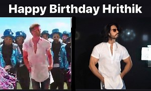 7.1M views · 416K reactions | Happy Birthday to sir Hrithik Roshan...