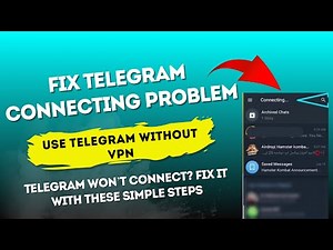 How To Fix Telegram Connecting Problem | Solved Telegram Connecting Problem