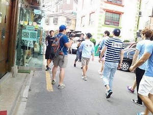 2pm junho filming Running man ep 151