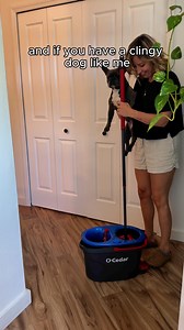 First-time mop owner like @lavenderandlatte? With separate tanks for clean and dirty water and the boost of PACS Floor Cleaner, the O-Cedar RinseClean Spin Mop makes cleaning a breeze for any busy pet parent. Ready to upgrade your clean routine? #OCedarClean #RinseClean #OCedarPartner | O-Cedar