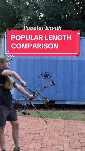 Popular Length Comparison for Bowhunting Setups