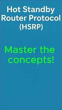 HSRP in 3 Minutes: Understand It. Configure It. Master It. #Networking #HSRP #Sahelnetworks