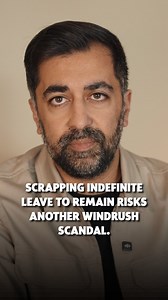 Nigel Farage's plans on immigration risk another Windrush type scandal. Scrapping Indefinite Leave to Remain will potentially rip families apart, and in the process we will lose those who contribute to our society and pay taxes. Reform's plans are economically illiterate and morally reprehensible. Every political party should be opposing them, not trying to emulate his divisive and harmful policies. | Humza Yousaf