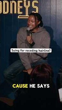 Suing for receding hairline?