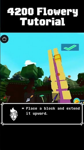 4200 Flowery Tutorial #flowery #deltarune #roblox #buildaboat
