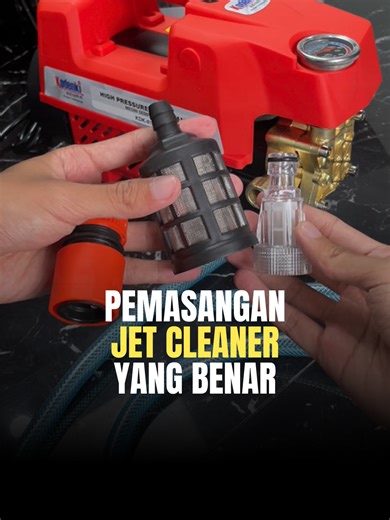Cara pemasangan jet cleaner, buat yang belum tau simak sampai habis #jetcleaner #highpressurewasher