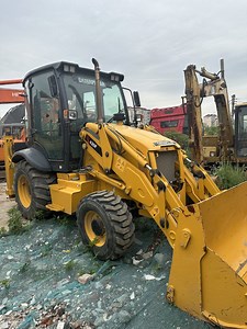 [Hot Item] Used Backhoe Loader Cat 420f Excavator Secondhand Caterpillar 416 420 4X4 Drive