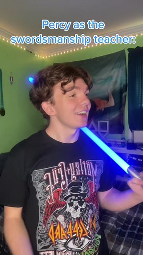 Percy Jackson's Swordsmanship Training at Camp Half-Blood