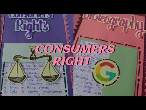 ✨Proper written material✨ Decoration✨CONSUMER RIGHTS✨class 10