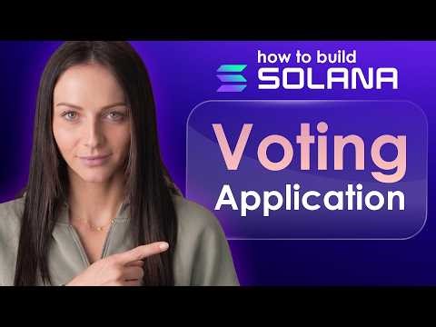 How to Build an On-Chain Voting Program | Smart Contract Tutorial on Solana | Solana Roadmap Series
