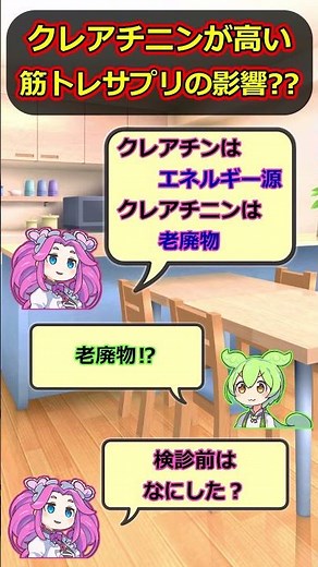 【60秒で分かる】クレアチニン基準値オーバー！サプリのせい？