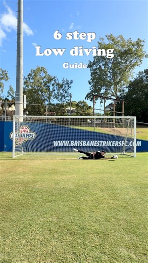 LVGK | Goalkeeper + Coach on Instagram: "Low diving guide! In 6 easy steps ⚽️🧤 - Goalkeeper training, goalkeeping advice, goalie drills, gk tips - #football #goalkeeper #goalie #gk #goalietraining"