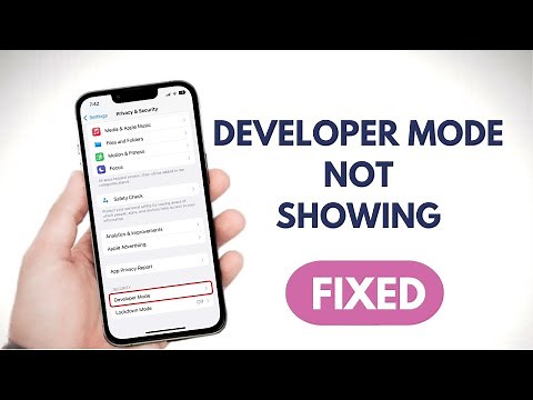 How To Fix Developer Mode not Showing on iPhone [iOS 17]