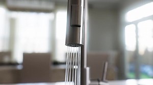 Forious pro Single Handle Pull Down Sprayer Kitchen Faucet with Removable Deck Plate Swivel Spout in Chrome 43AAACH