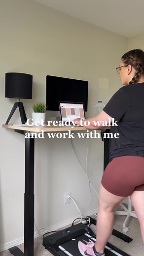 Call me addicted #walkingpad #walkingandworking #walkingtreadmill #walkingdesk #hgw #hotgirlwalk #fatloss #weightloss
