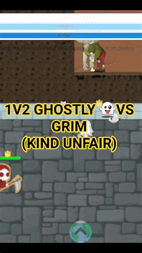 Ghostly vs 2 Grim ⚔️ 1v2 Battle in EvoWorld.io (kinda unfair) @BSBlueSky #flyordie #evoworld