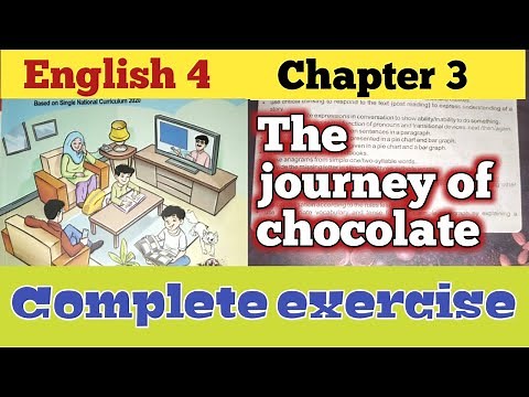 English Class 4 Chapter 3/Journey of chocolate/PTB English Class 4/Class 4 English Chapter 3exercise
