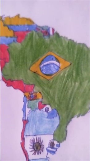 todos os países da América do Sul