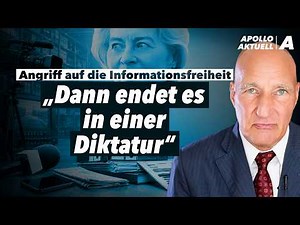 Einschränkung der Informationsfreiheit: „Es endet in einer Diktatur“ – Christoph Lemmer im Interview