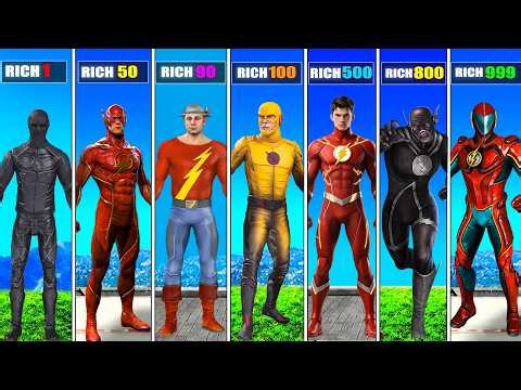RICH 1 FLASH into RICH 999999 FLASH in GTA 5 !