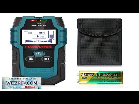 HANMATEK SF1 Stud Finder Wall Scanner Detector Professional 5 in 1 Scan Review