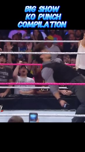 WrestlingWizard on Instagram: "#bigshow Ko Punch Compilation #wwe #aew #prowrestling #fyp"