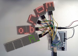 World Map with over 200 Leds (Max. 1280)