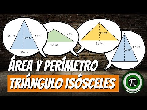 ÁREA Y PERÍMETRO DE UN TRIÁNGULO ISÓSCELES