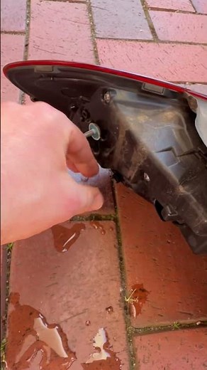 I thought it was broken… 😳 Mercedes GLA taillight flooded!