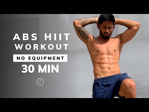 30 Min Abs Workout At Home - Complete ABS HIIT No Equipment (Core Strength)