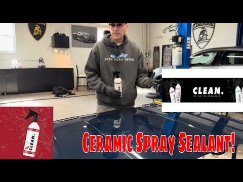 Review And "Torture Test" Of CLEAN By Pan The Organizer Ceramic Spray Sealant!!