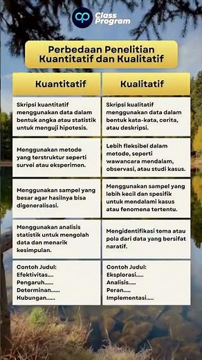 Perbedaan penelitian kuantitatif dan kualitatif