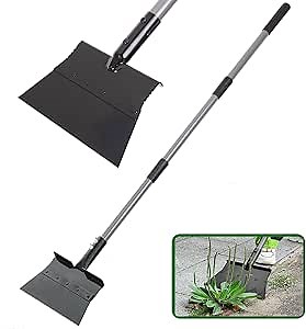 IRISFLY Long Handle Multifunctional Cleaning Scraper Shovel,Heavy Duty Garden Tool for Landscaping, Farm Weeding Tool, Outdoor Garden Camping Weeding