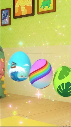 Can you spot the giant egg? | 🐣 Fun Easter Yoga for Kids!