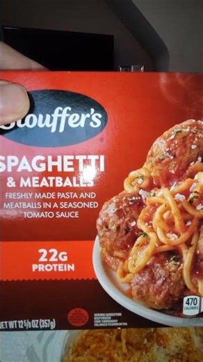 Eating Stouffer's Spaghetti & Meatballs, Dbn, MI, 3/12/26
